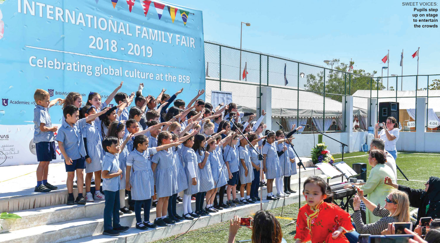 Gulf Weekly Sunshine and smiles at spring fair